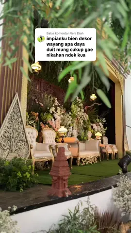 Membalas @Neni Diah ☺️☺️☺️ #gendhisdekorasimalang #dekorasigedung #dekorasiakad #dekorasiweddingadatjawaaesthetic 