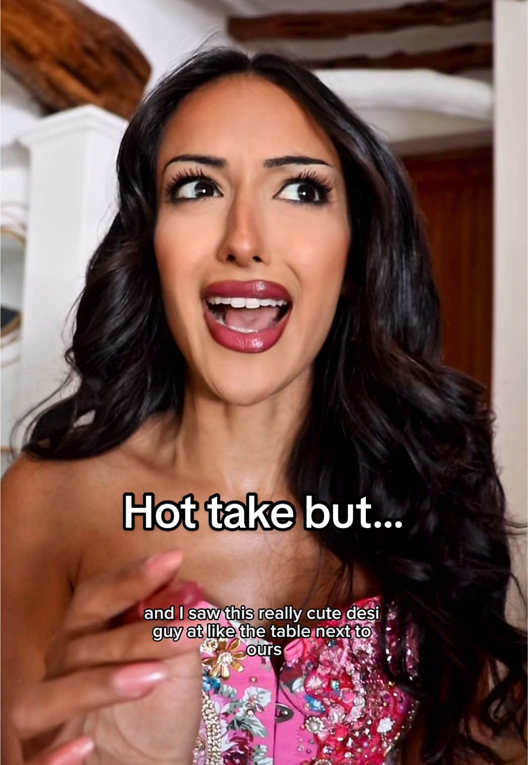 Obviously NOT ALL MEN…but let a girl share a hot take. This type of interaction is just an example of something so many South Asian women experience out in the real world: “nooooo you don’t look Indian”…as if an Indian women could never been seen as desirable. “You must be Arab or Latina” Which…those women are mf stunning but so are Indian women? Hearing it from your own ethnicity adds another layer to me. Has your internalized racism permeated so deep into your psyche that you also can’t see South Asian women as desirable? Et tu Brute? It’s giving internalized racism final boss.  This “spicy latina” stereotype is so unfair to Latina women who are overly sexualized from such a young age. This idea that somehow their ethnicity dictates their level of “promiscuity”.  No one wants to be objectified or reduced to harmful stereotypes on either end of the spectrum. BUT I am just wondering why Latina women are seen as desirable and South Asian women are seen as undesirable… even by our own people. 