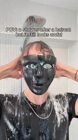 I always hope the shower will save me😭 #hair #straighthair 