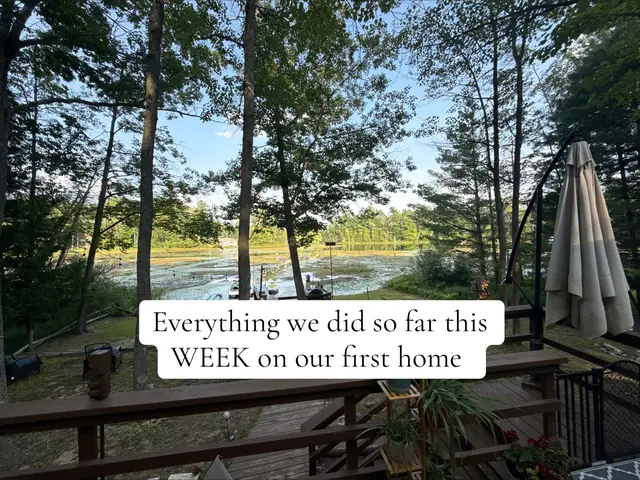 Little by little, our home projects are coming together 🏡✨ From hanging a fresh new address sign and refinishing old chairs to hauling (yes… NINE tons!) of rock for the yard, we’ve been busy turning our house into a home. We’ve filled in flower beds, added fresh landscaping, and tackled all the small details that make a big difference. There’s still a lot to do, but looking back at how far we’ve come makes all the hard work worth it! Thankful for family always helping us with every project!! 💪🏼 🌿 - - - -  #HomeProjects #DIYHome #YardWork #BeforeAndAfter #CurbAppeal #RockDelivery #FlowerBed #LandscapingIdeas #HomeImprovement #WeekendProjects #HouseToHome #RenovationJourney