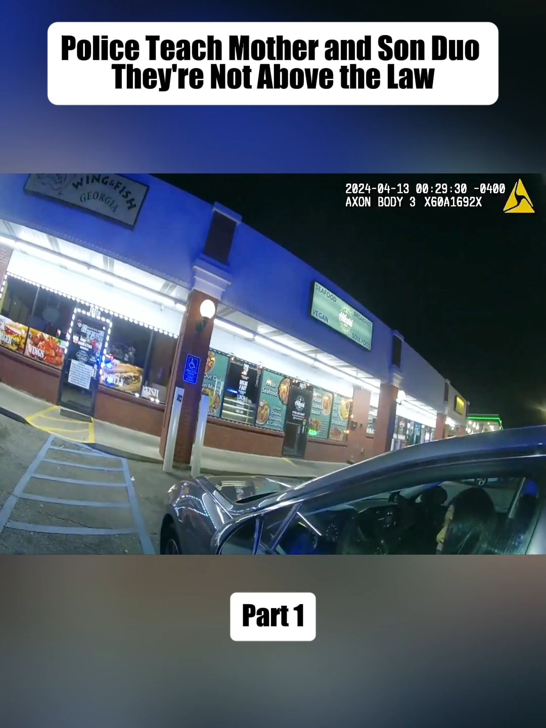 Police Teach Mother and Son Duo They're Not Above the Law Part 1 #cops #copsoftiktok #copsontiktok #bodycamcops #police #policeofficer #policeoftiktok #fyp