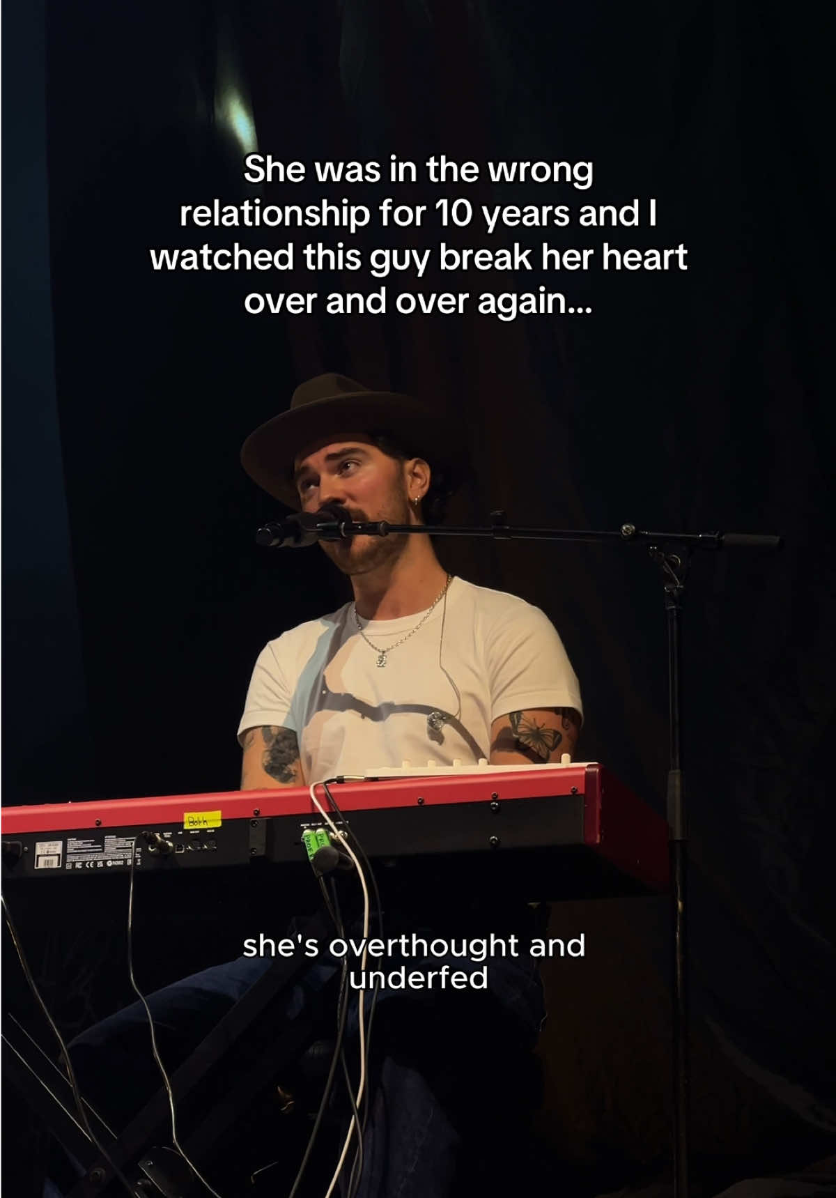 So I wrote her this song… Sorry if you relate to this one 💔