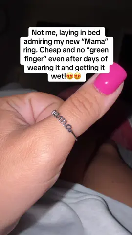 Is this not the cutest Mama ring ever?! #mama 