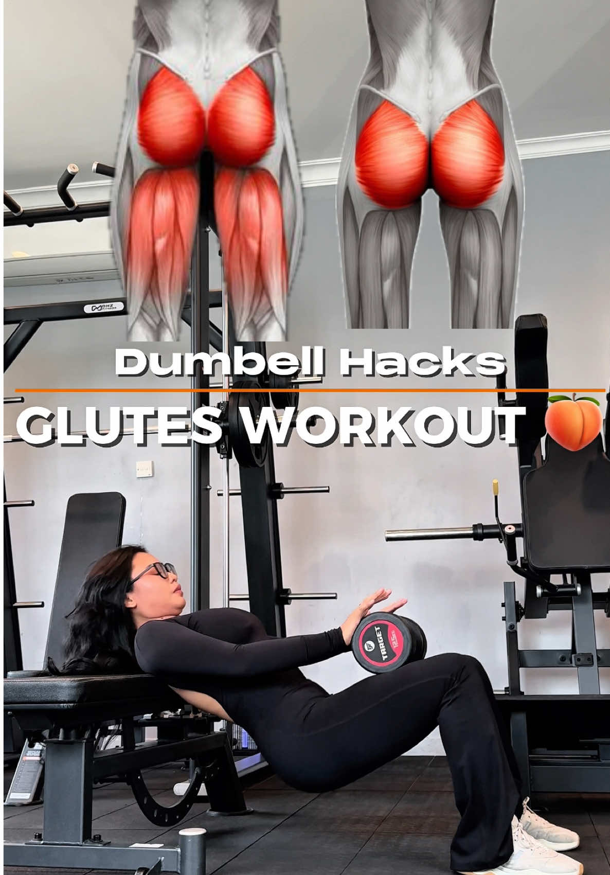 Dumbbell Hacks Glutes Workout-  3 Gerakan simple Leg day glutes focus at home 🥰 Simple Hacks ini dijamin gampang banget untuk pemula dan juga bisa dilakuin di rumah!! Semangat terus belajarnya! Konsisten dan disiplin itu sulit ! Tapi percaya hasil tidak akan menghkhianati 🥰🥰🥰 Semangat!! #glutegains #glutesworkout #glutes #sehat #masukberanda #masuk #masukberandafyp #masukfyp #vidio #viralvideo #viral #fyp #fypage #fypage #bodygoals #reels #reelsinstagram #gym #reel #viral #viralpost