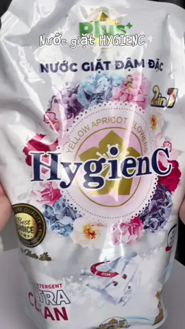 Nước giặt cả Hygienc giặt sạch, thơm lâu #nuocgiatxa #hygienc #nuocgiathygienc #thommat #nuocgiat 