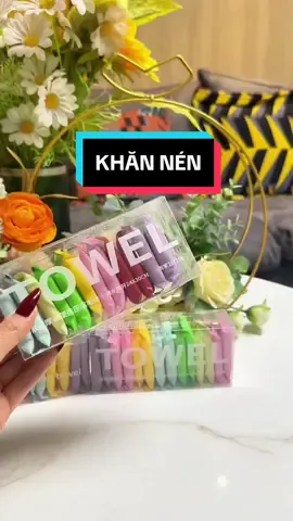 Khăn nén #vutrudogiadung #khannen 