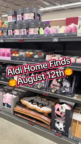 Aldi Home Finds for August 13th!!! This is so freaking exciting!! HALLOWEEN IS HERE!!! I want all the cute things!  Are you grabbing any Halloween decor items?!  #aldifinds #aldishopping #groceryshopping #groceryhaul #aldimademedoit #grocerylist #comeshoppingwithme #aldiusa #alditiktok #aldi #supermarket #aldiisleofshame #alditok #budgetfriendly #onabudget #groceries #supermarkettiktok #comeshopwithme #halloweendecor #halloweendiy 