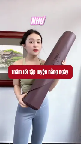 Thảm tốt tập luyện hằng ngày các anh chị yogi nên tham khảo ✅ #thamyoga #thamyogakhacten #thampuxodua #thamcaosu #thambannguyet 