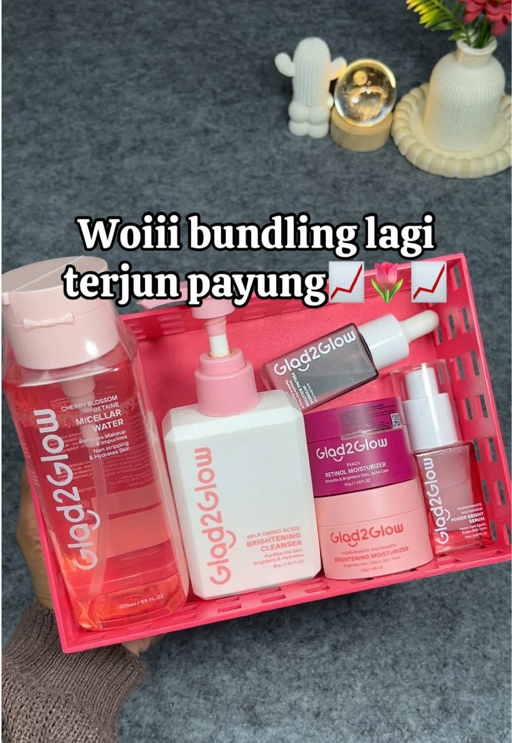 Cepet co sih kataku#glad2glow #g2g #scincare 