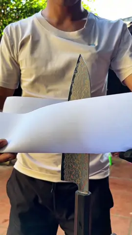 Bộ 3 Dao Damacus vân đồng cho anh Khách bếp trưởng. #daocaocap #vietnambladesports #maker #daothucong 