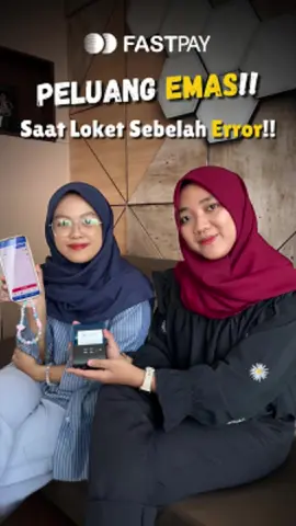 Loket Sebelah Error? Saatnya Kamu Jadi Pahlawan! ⚡ Loket sebelah offline, pelanggan lari ke kamu. 🎯 Itulah momen emas buat bikin mereka jadi pelanggan setia. ✅ Dengan Fastpay, transaksi BPJS dan layanan lain tetap lancar kapan pun! #fastpay #loketfastpay #juraganfastpay #AndalanAgenIndonesia #AplikasiAndalanAgen