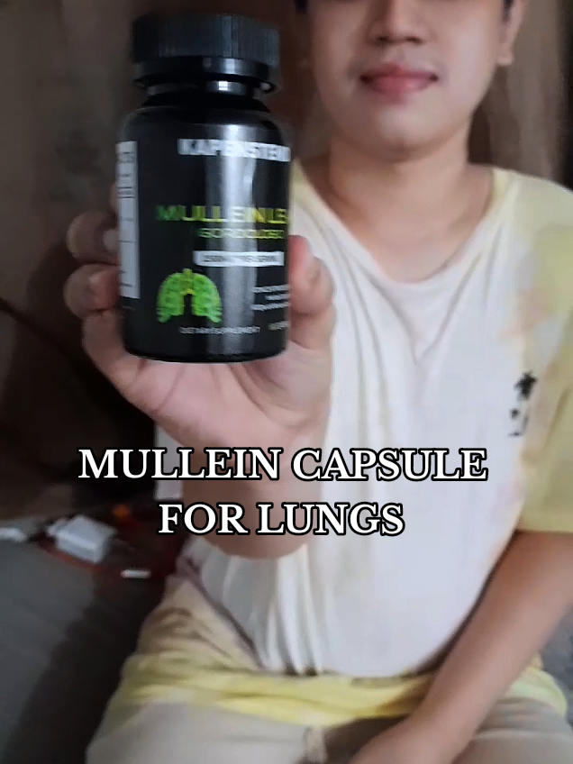 Makakatulong sa mga taong may asthma, plema sa baga at lalamunan, naninigarilyo, vape user, nakalanghap ng polusyon o usok. #mulleincapsuleforlungs #mullein #asthma #cough #sundyfshop 