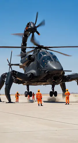 Futuristic helicopter never seen 