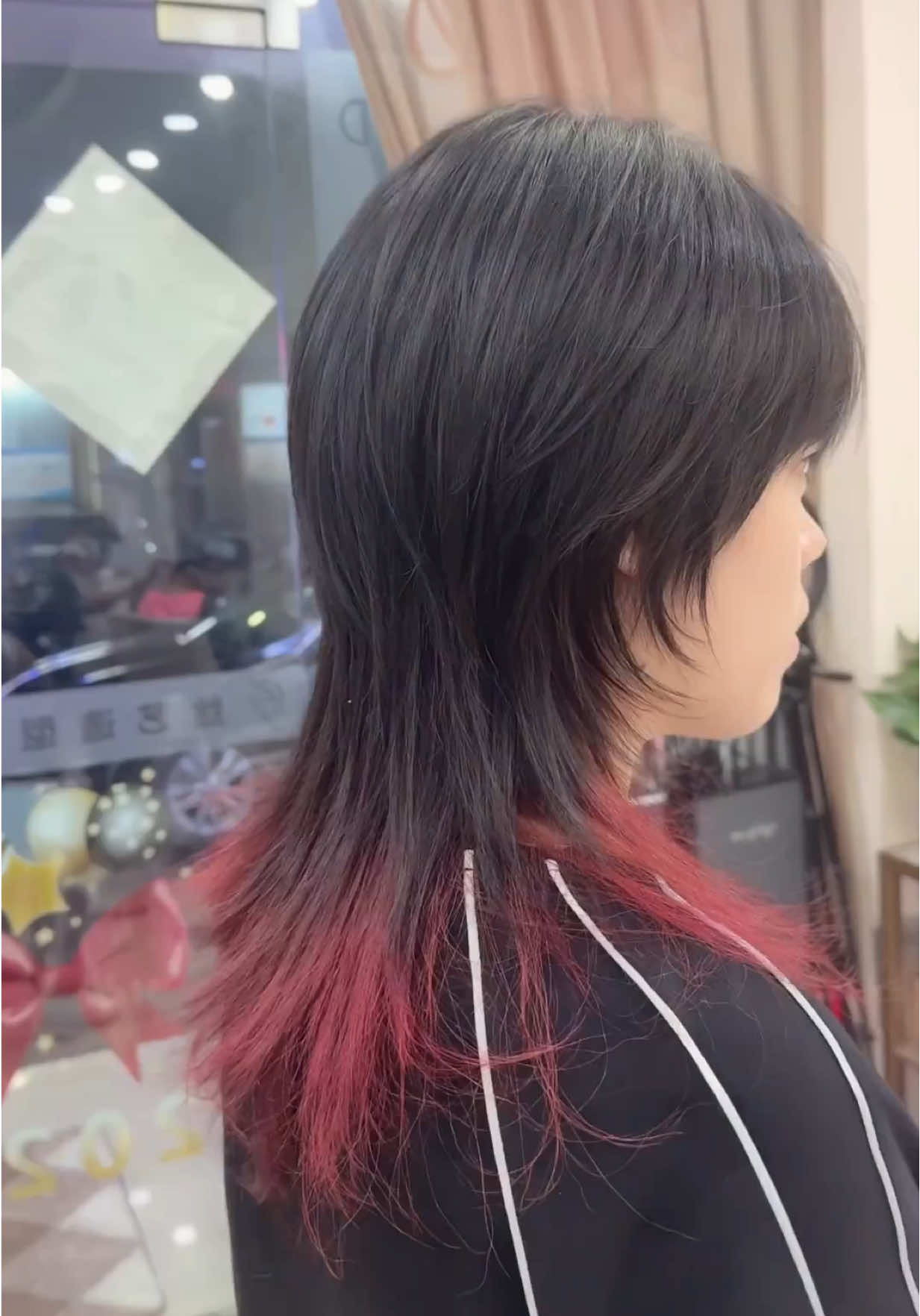 Tóc sư tử, layer đuôi cá #mulletlayer #tocsutu #layerduoica 
