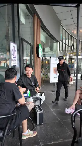 Di samperin lagi nongkrong