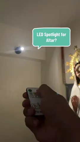 Looking for a magnetic LED spotlight for your Home altar? Check my yellow basket! ❤️ 