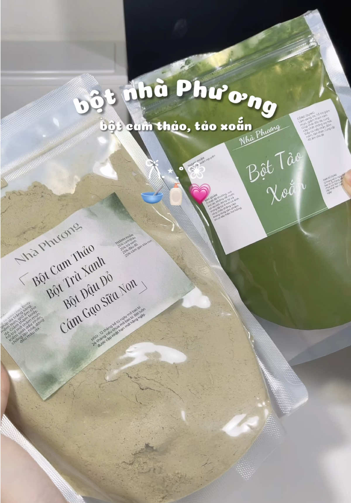 Bột tui hay sài, chân ái🫰🏻💗🧏🏻‍♀️ #viral #tips #botnhaphuong #bottaoxoan #botmix4loai 