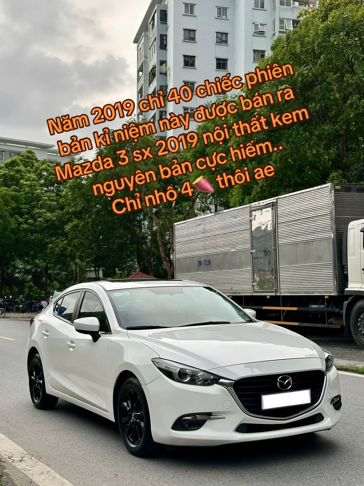 Cực hiếm e về #Mazda3 sx 2019 phiên bản kỉ niệm trang bị nội thất kem nguyên bản theo xe chỉ nhô 4🍠 thôi ae... #muabanoto #xecu 