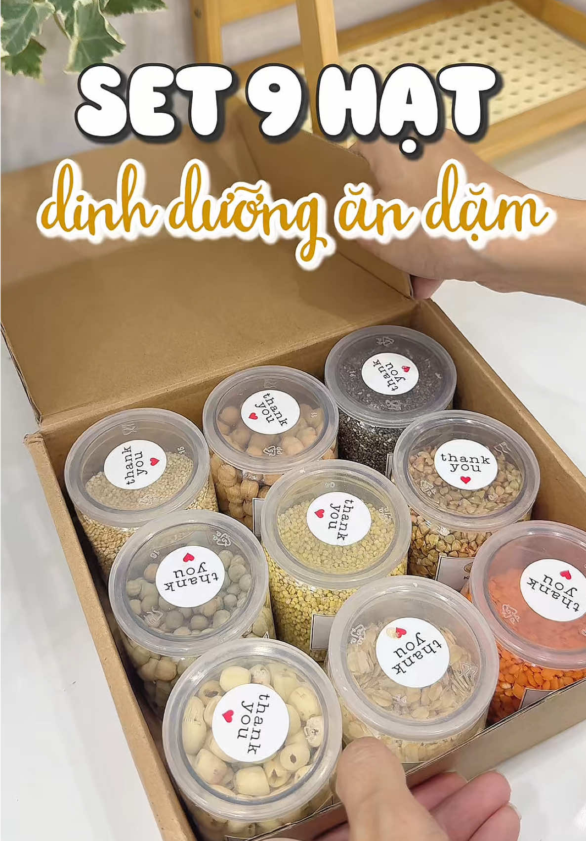 Hạt dinh dưỡng nấu cháo cho em bé tiết kiệm đây nè #nuoicon #andam #lamme #vaobep #andamcungbe 