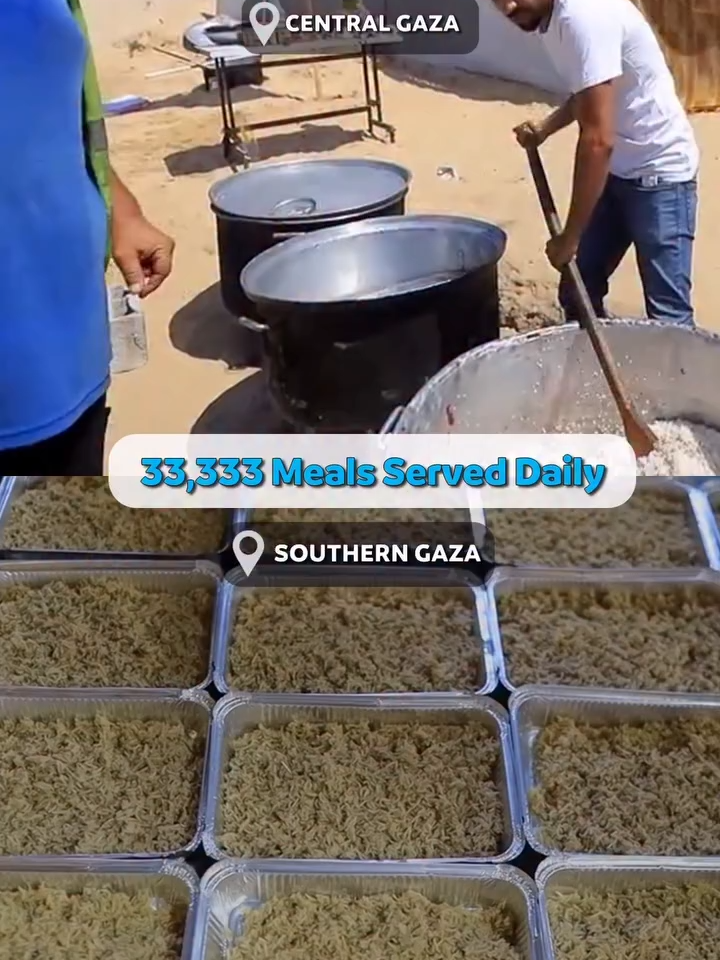 From 8th to 10th August, 100,000 hot meals reached families and patients across Gaza. Each meal brought strength, relief, and a lifeline to those holding on. Donate now via the link in the bio or visit matwproject.org  100% Donation Policy #charity #donation #matwproject #Islamiccharity #Muslimcharity #Islam #MATW