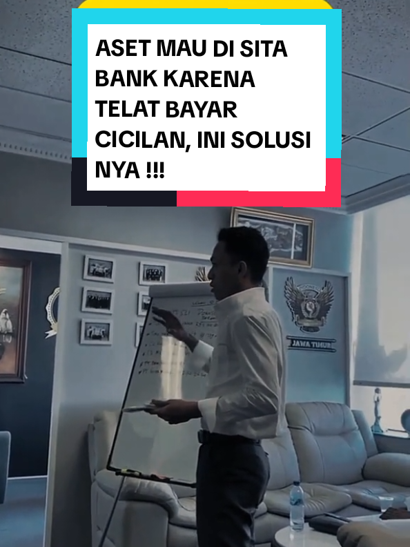 ASET MAU DI SITA BANK KARENA TELAT BAYAR CICILAN, INI SOLUSI NYA !! #telat #bank #cicilan #ForYouPage #konsultanhukum 