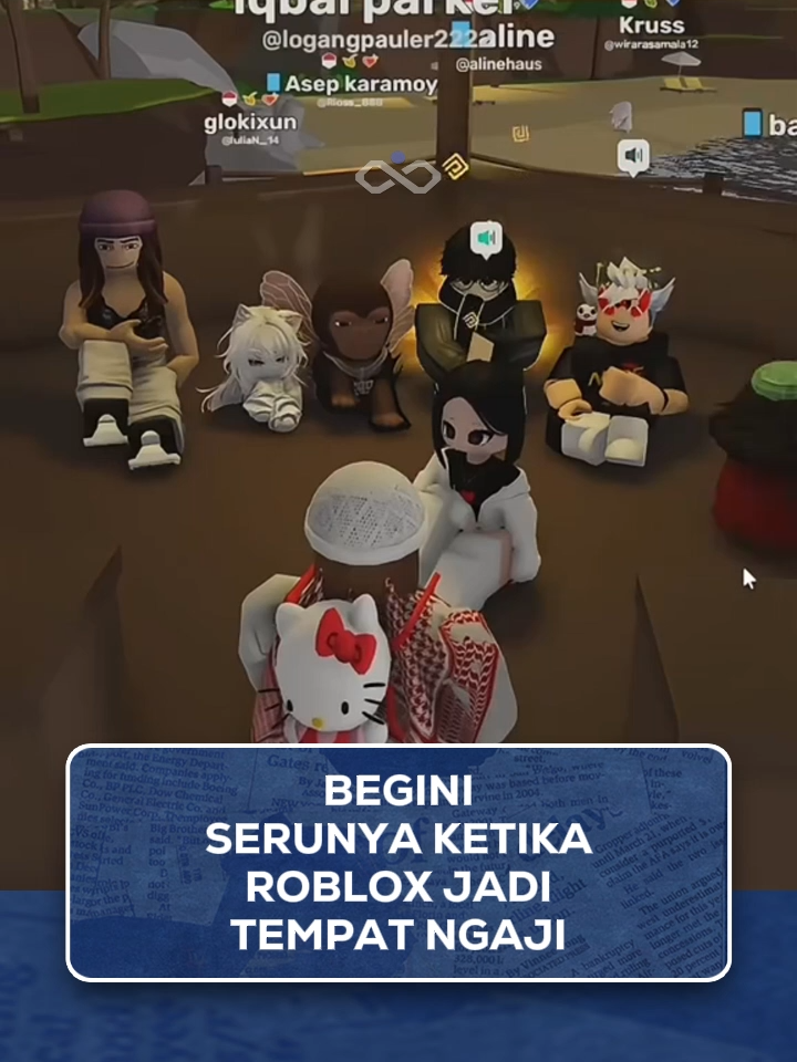 Masya Allah🙏🏻😇 . . . [ iqbalparkerrr ] #InfinityFeeds #roblox #genz #ngaji