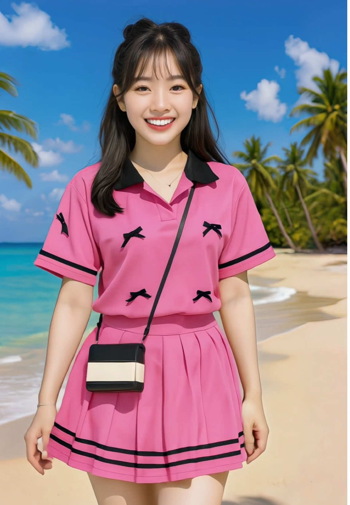 🌸 Set Áo Nơ + Chân Váy Xếp Ly – Xinh Đẹp Sang Chảnh Giá Hời 🌸  @Tiểu Anh Anh 68  @Tiểu Anh Anh 68  @Tiểu Anh Anh 68 #thoitrangnu #setaovay #outfitdep #xinhdepmoingay #giarechotoday