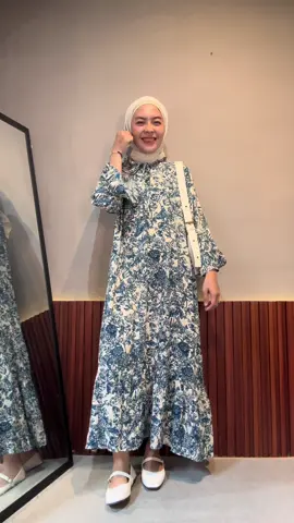 Simple cantik dipakek jalan jalan 😍 #dress #dresscantik #dressrayon 