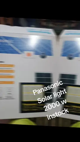 #panasonic #solar Light#2000w#မြဝတီအမှတ်၂ #အိမ်ရောက်ငွေချေနဲ့ပို့ပေးပါတယ်🌟🌟 #ဝယ်ထားသင့်တယ်နော် 