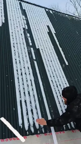 Satisfactory snow removal #fyp #usa_tiktok #satisfyingvideos #oddlysatisfying #usa🇺🇸 #snow #ice #winter #snowremoval 