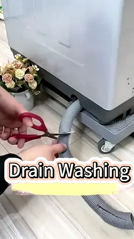 Drain washing machine hose 1/2/3/5M Washing machine drain pipe is not long enough, you can connect this extension pipe, multi-size universal installation is convenient, will not get water everywhere!#goodstuff #recommendations #homegoodthings #homegoodies #drainpipe #lifehelper #practicalgoods #tiktokshop 
