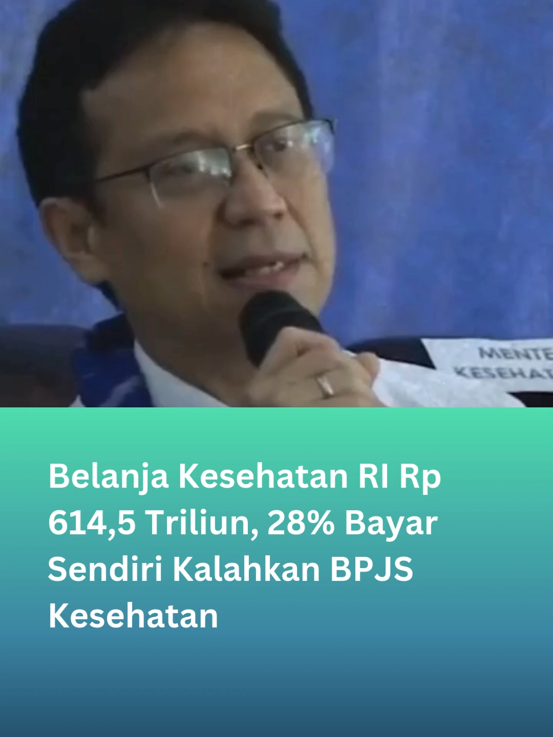 Menteri Kesehatan Budi Gunadi Sadikin ungkap belanja kesehatan Indonesia mencapai Rp 614,5 triliun pada 2023, tumbuh 8,2% dari tahun sebelumnya. Mengejutkannya, pengeluaran pribadi (out of pocket) mendominasi 28% atau Rp 175,5 triliun, mengalahkan BPJS Kesehatan yang hanya 27,1%. Breakdown Belanja Kesehatan Indonesia 2023: Sumber Pembiayaan Terbesar: Pengeluaran Pribadi (Out of Pocket): 28% - Rp 175,5 triliun BPJS Kesehatan: 27,1% - Rp 166,4 triliun Pemda: 23,7% - Rp 145,4 triliun Korporasi: 7,9% - Rp 48,3 triliun Kemenkes: 4,9% - Rp 30,1 triliun Asuransi Swasta: Rp 30 triliun Kementerian/Lembaga lain: 1,7% - Rp 10,6 triliun LSM: 1,2% - Rp 7,4 triliun Pertumbuhan dan Potensi: Industri kesehatan tumbuh 11-13% setiap tahun Belanja kesehatan per kapita Indonesia: US$ 140 Malaysia: US$ 432 per kapita (3x lipat Indonesia) Potensi Besar Sector Kesehatan: