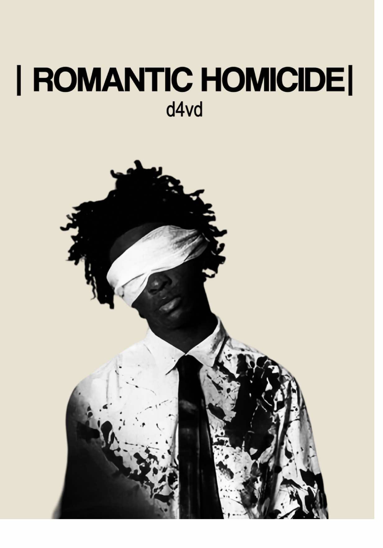 Romantic Homicide | #d4vd #lyrics #fyp #song 