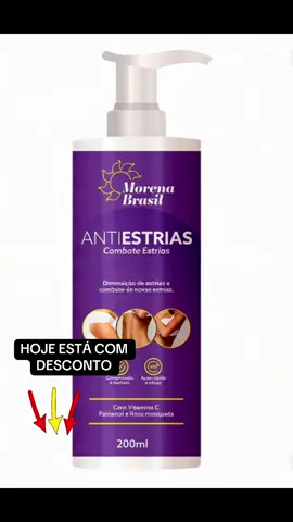 Resultados reais: estrias visivelmente reduzidas e pele muito mais lisa com o poder do Creme Antiestrias Morena Brasil. #pele #cuidado #estrias 
