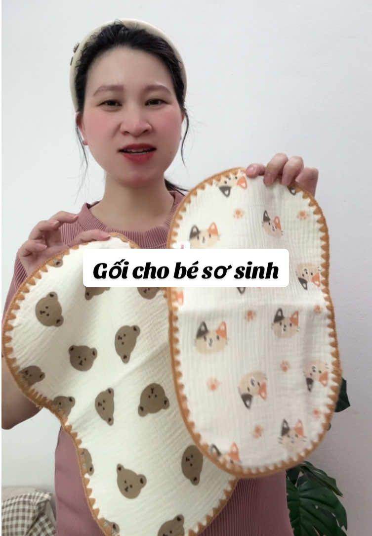 Gối xô cho bé sơ sinh#mevabe #mevabesosinh #dodungchobe #goichobe #goichobesosinh 