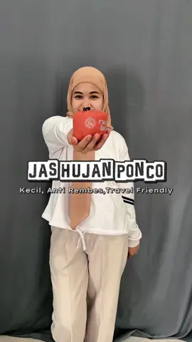 Jas hujan ponco travel friendly, gk makan tempat, murah dan anti rembes 🫶🫶 #jashujan #raincoat #jashujantravel #rainball #jashujanmini 