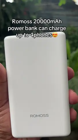 Romoss power bank #anna🌈🥀 #20000mahpowerbank #romosspowerbank 