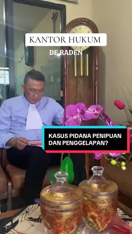 BAGAIMANA PIDANA KASUS PENIPUAN DAN PENGGELAPAN? #penipuan #pidana #pengacaraindonesia #pendampinganhukum #lawyertiktok 