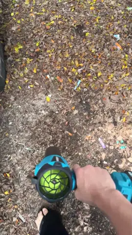 Storm Machine Turbo Test!#stormmachine #blower #leafcleaning 