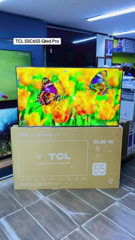 TCL 55″ 55C655 QLED Pro Classic 4k Google Tv Features and Price in Kenya · QLED PRO Display  · AiPQ PRO PROCESSOR · T-SCREEN PRO · ONKYO 2.1CH · Slim & Uni-body · 144Hz VRR · Dolby Vision•Atmos · HDR10+ · Multiple Eye Care · 32GB Wi-Fi Enabled Bluetooth Connectivity Usb Ports Hdmi Ports eARC Port OPtical Port Lan Port Audio Port Slim Design Warranty – 1 Year Guarantee#tclkenya #Googletvl #4k #qledpro #55c655