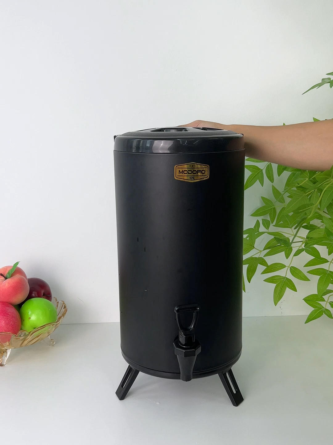 “TAP TO GET YOUR BUCKET 👇 “TAG your boba addict 👯 #modofo #milkteabucket #Thermos #keepcold #fyp #Largecapacity