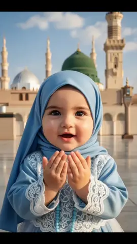 Cute baby Dua 🤲🤲🤲  #muslim #baby #foryou #fyp 