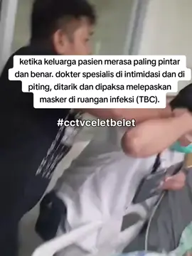 sangat disayangkan hal seperti ini terjadi lagi, dan yang menjadi sasaran adalah seorang dokter spesialis penyekit dalam konsutan ginjal hipertensi satu-satunya di kabupaten tersebut. semoga ada tindak lanjut sehingga hal seperti ini tidak kembali terulang. jangan diselesaikan dengan cara kekeluargaan, karena kalian bukan saudara #savetenagamedis #savetenagakesehatan #dokter #nakes #intimidasi 