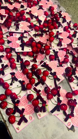 Cherry clip chery clip red clip hair accessories kata clip wholesale #asonbazar9860404785 