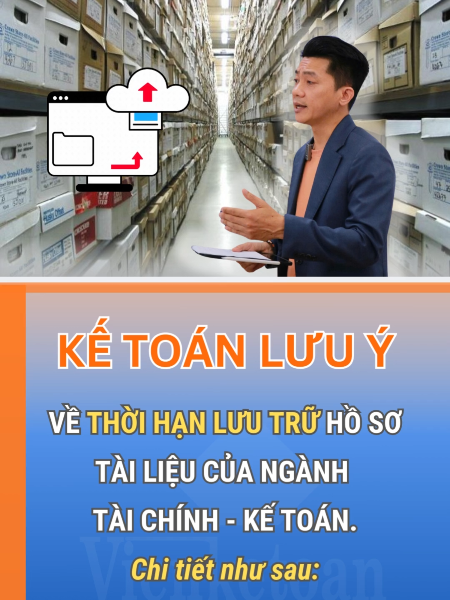 🔵 KẾ TOÁN LƯU Ý | Thời hạn lưu trữ hồ sơ tài liệu của ngành tài chính - KẾ TOÁN. Chi tiết như sau:  #LearnOnTikTok #hoccungtiktok #VienKeToan #ketoan #hoso #luutru