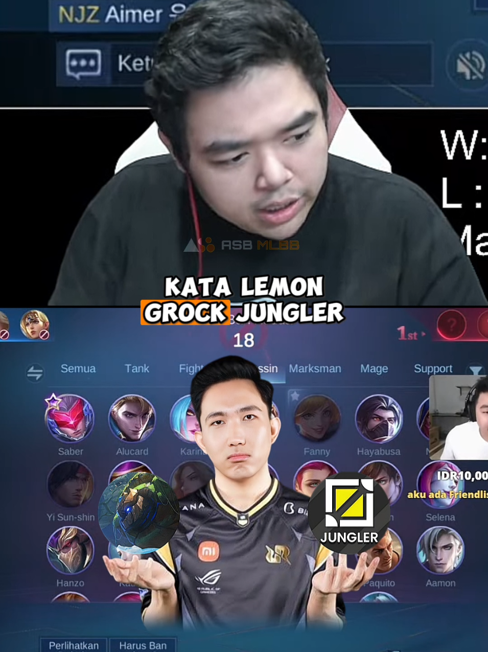 grock jungler bagus juga guys😳 #r7tatsumaki #r7 #MLBB #MLBBMysticMeow #mobilelegends 