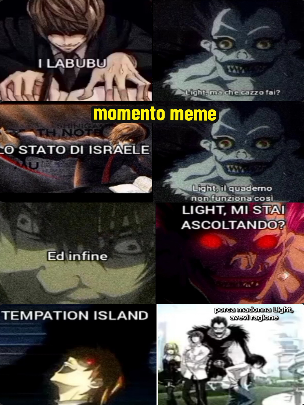 mi è partito il momento meme, ditemi se ne volete altri #anime #meme #deathnote #lightthatsnothowthebookworks #viral 