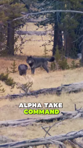 Ever seen an alpha wolf call the pack?#animals #wildlife #foryour #wolf 