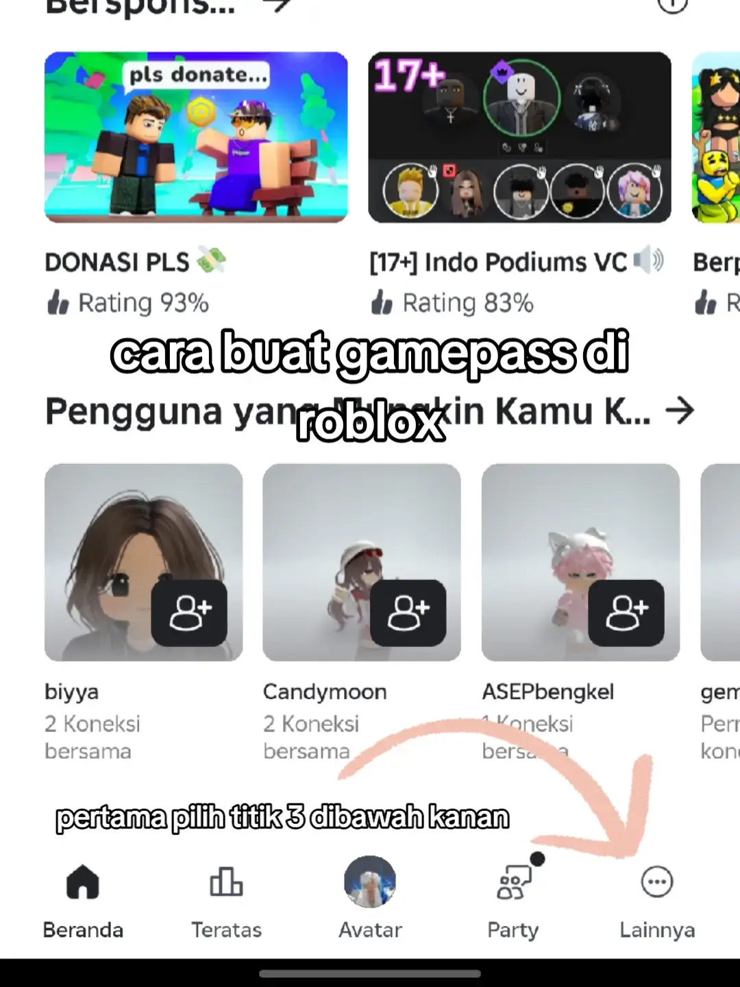 bagi yang belum tau #deVanorblx #roblox #robloxindonesia #fyp #tutorial 