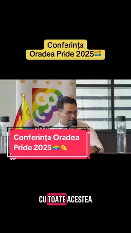 Conferința Oradea Pride 2025 a avut loc înaintea Marșului Oradea Pride, în ciuda opoziției, discriminării și abuzului autorităților locale. Comunitatea LGBT din Oradea a dat un exemplu de rezistență câștigându-și drepturile în stradă. #foryou #fy #foryourpage #oradea #oradeapride 